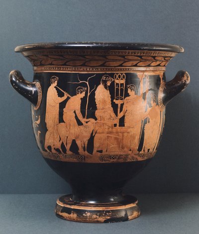 Attische vaas door Kleophon schilder, 5e eeuw v.Chr. door Greek