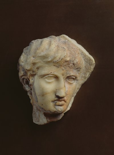 Hoofd van een ridder bekend als La Coulonche door Greek