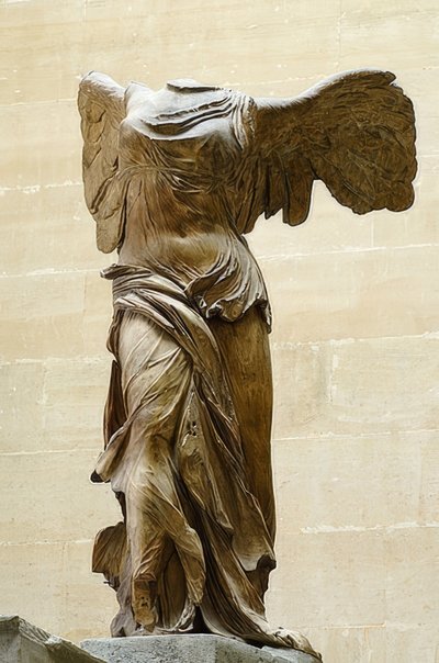 Nike van Samothrake. Rond 190 v. Chr. door Greek