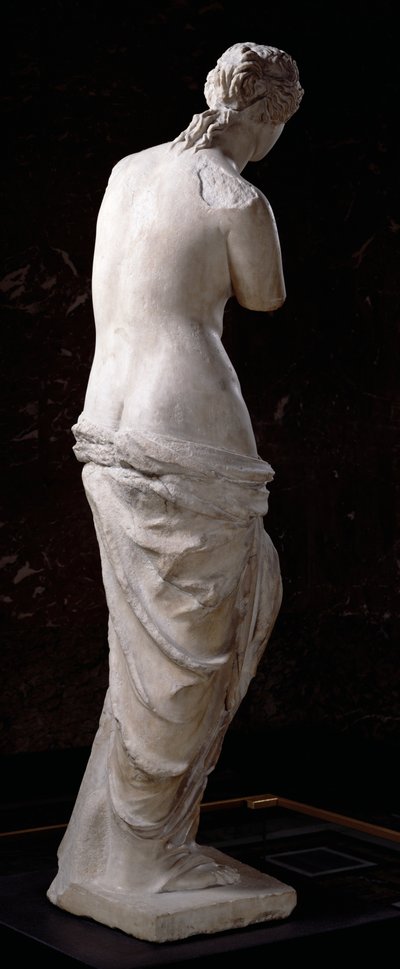 Achteraanzicht van Aphrodite, de 