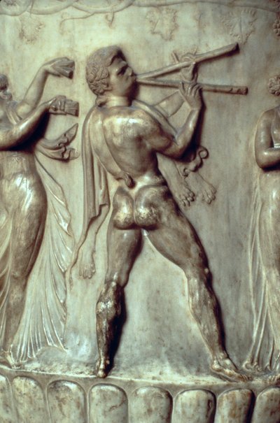 De Borghese Krater of Vaas (detail) door Greek