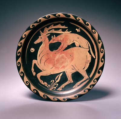 Apulisch roodfigurig gerecht, toegeschreven aan de Lampas-schilder, c.350-325 v.Chr. door Greek School