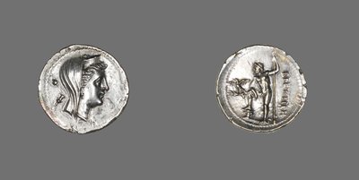 Drachme met de nimf Amphitrite door Greek School