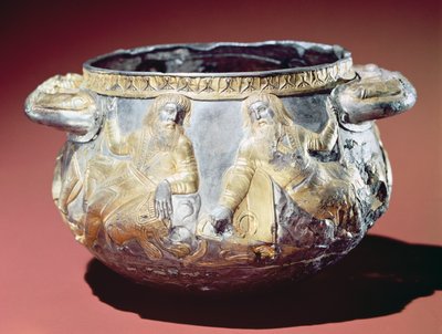 Drinkbeker met Scythische soldaten door Greek School