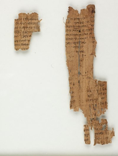 MS Gen 102613 Papyrus 22 uit het Evangelie van Johannes door Greek School