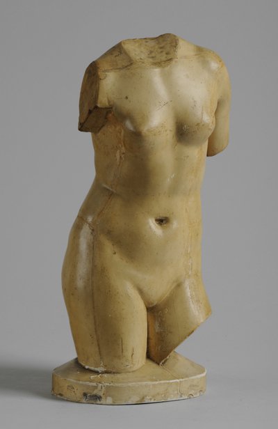 Gipsafgietsel van het antieke door Greek or Roman