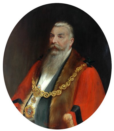 Wethouder Ickringill, ca. 1939 door Greenwood Herbert Lonsdale