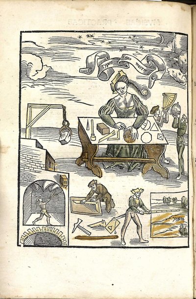 Margarita Philosophica. Geometrie, 1504 door Gregor Reisch