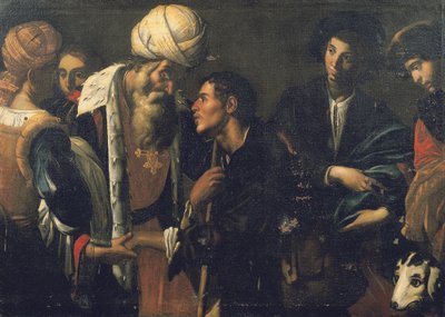 De terugkeer van de verloren zoon door Gregorio Preti