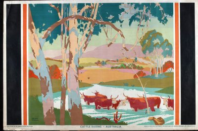 Veeteelt - Australië door Gregory Brown