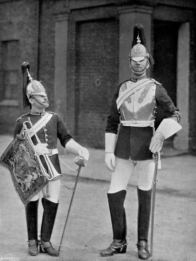 Een soldaat en trompetter van de Royal Horse Guards, 1896 door Gregory and Co