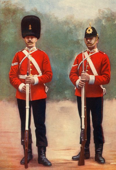 Northumberland Fusiliers Korporaal en Durham Light Infantry Lance-Korporaal door Gregory and Co