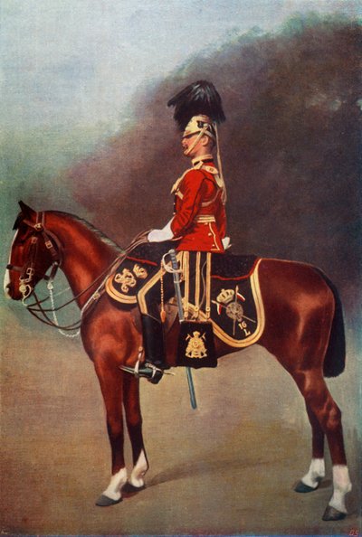 Officier van de 16e Lansiers, 1900 door Gregory and Co