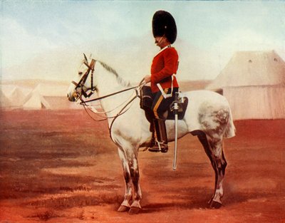 Sergeant-majoor van de 2e Dragoons. Royal Scots Greys, 1900 door Gregory and Co