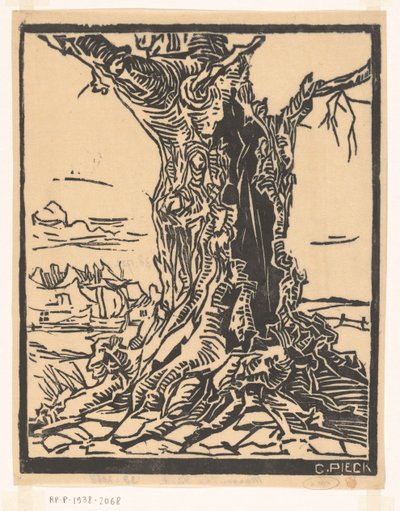 Linde in Lage Vuursche door Gretha Pieck