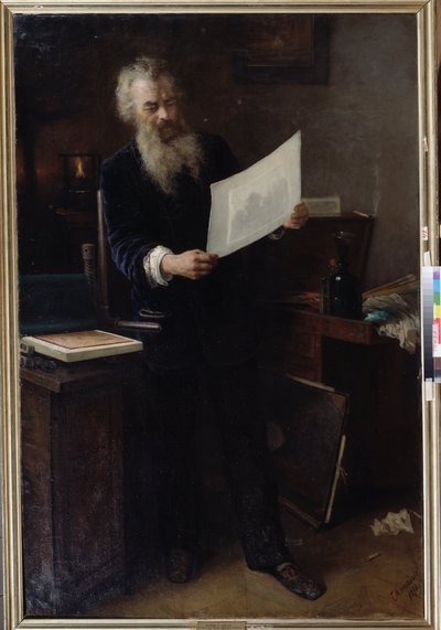 De eerste indruk door Grigori Grigoryevich Myasoedov