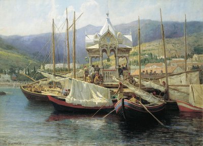 Haven van Jalta, 1890 door Grigori Grigoryevich Myasoedov
