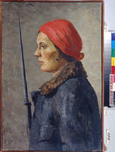 Op wacht door Grigory Grigorievich Ryazhsky