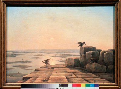 De overstromingen van de Nijl (Egypte) door Grigory Tchernezov