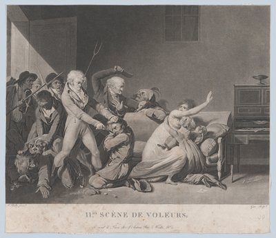 Tweede scène van dieven door Gror