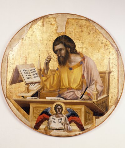 Sint Matteüs door Guariento di Arpo