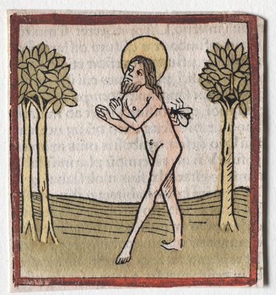 Sint Marcarius door Günther Zainer