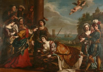 De dood van Dido door Guercino (1591 1666) (after)