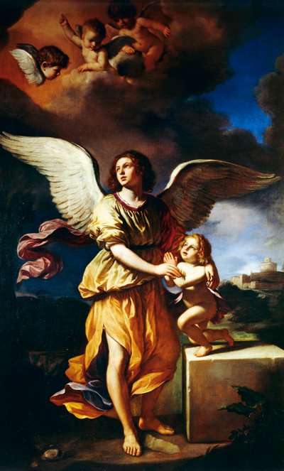 Beschermengel door Guercino