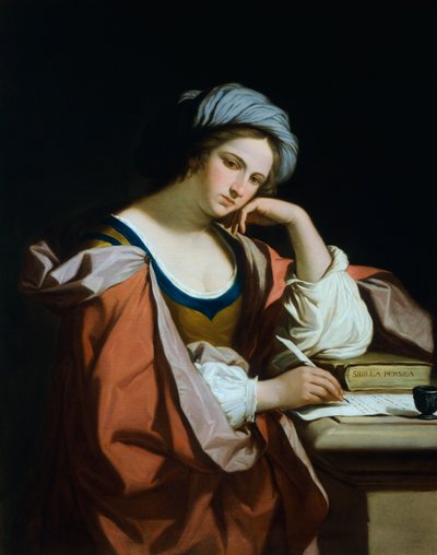 Perzische Sibylle, door Felice Giani door Guercino