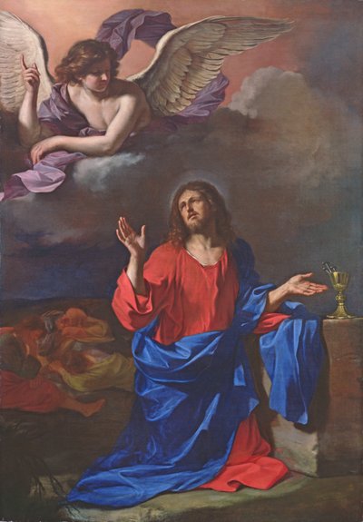 De Agonie in de Tuin door Guercino (1591 1666)