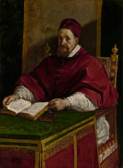 Paus Gregorius XV, ca. 1622-23 door Guercino