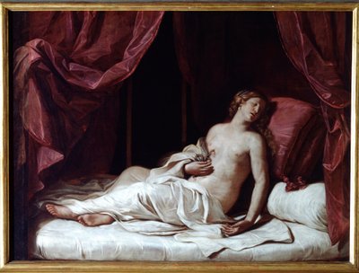 De dood van koningin Cleopatra door Guercino