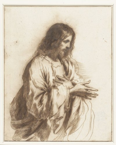 Christus door Guercino (attributed to)
