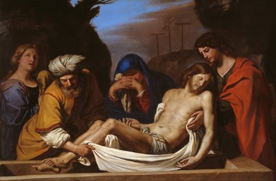 De Graflegging door Guercino