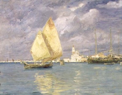 San Giorgio Maggiore door Guglielmo Ciardi