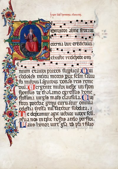 Koorpsalter en hymneboek door Guglielmo Giraldi
