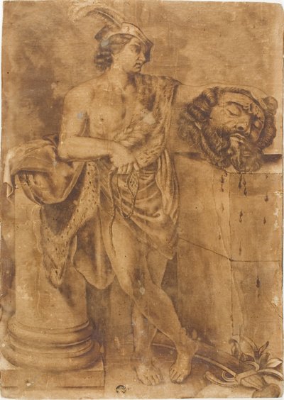 David met het Hoofd van Goliath door Guido Reni