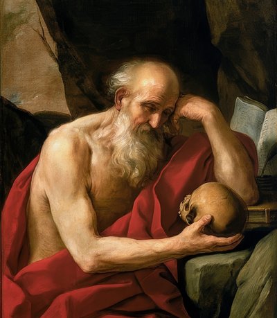 De heilige Hiëronymus door Guido Reni