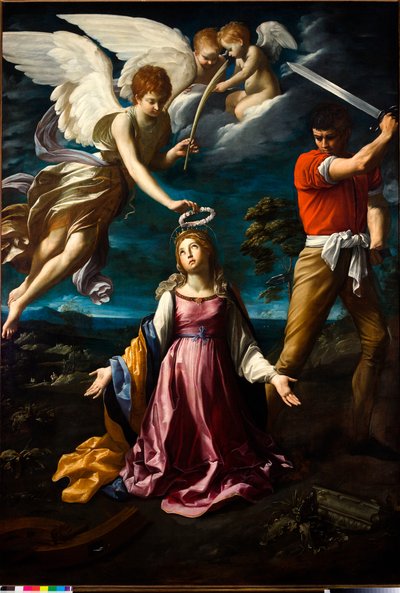 Martelaarschap van Sint-Catharina van Alexandrië door Guido Reni