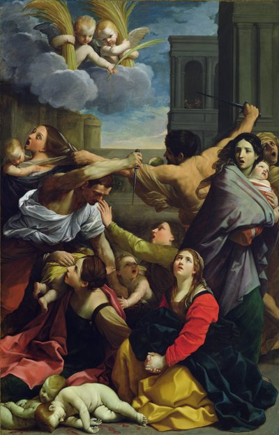 De Kindermoord door Guido Reni