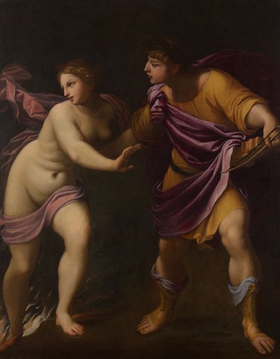 Orpheus en Eurydice door Guido Reni