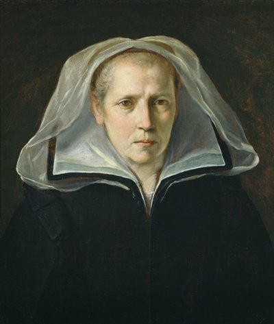 Portret van Moeder Ginevra Pucci door Guido Reni