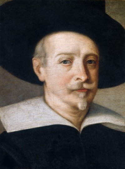 Zelfportret, ca 1632-1633 door Guido Reni