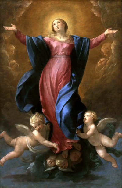 De Tenhemelopneming van de Heilige Maagd Maria, 1637 door Guido Reni