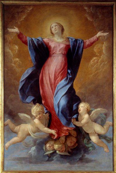 De Tenhemelopneming van de Maagd door Guido Reni