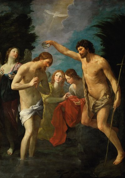 De doop van Christus door Guido Reni
