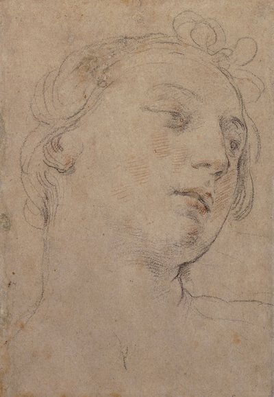 Het hoofd van Europa door Guido Reni