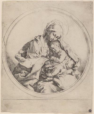 Maagd en Kind door Guido Reni