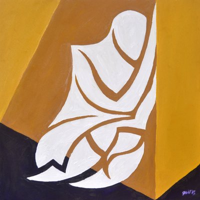(is dit niet waar....) Studie voor figuur tegen de muur, 2015 door Guilherme Pontes