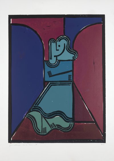 Vrouw Onder Bogen, 2019 door Guilherme Pontes